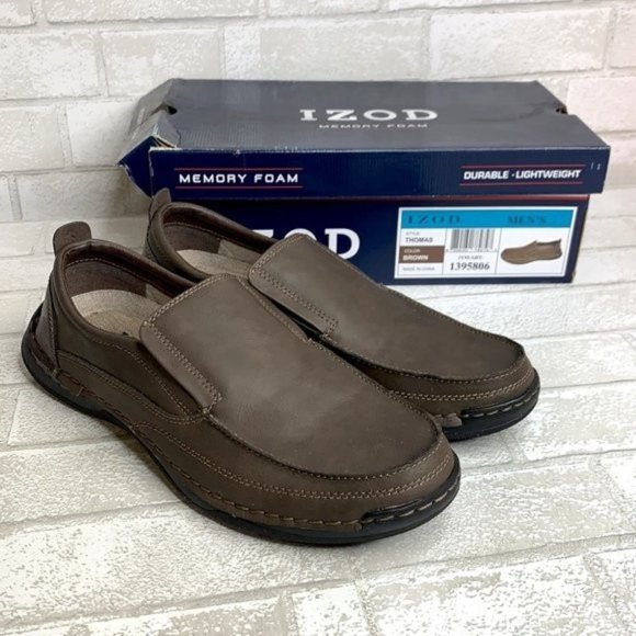 Izod | Shoes | Izod Mens Thomas Memory Foam Slip On Shoes | Poshmark
